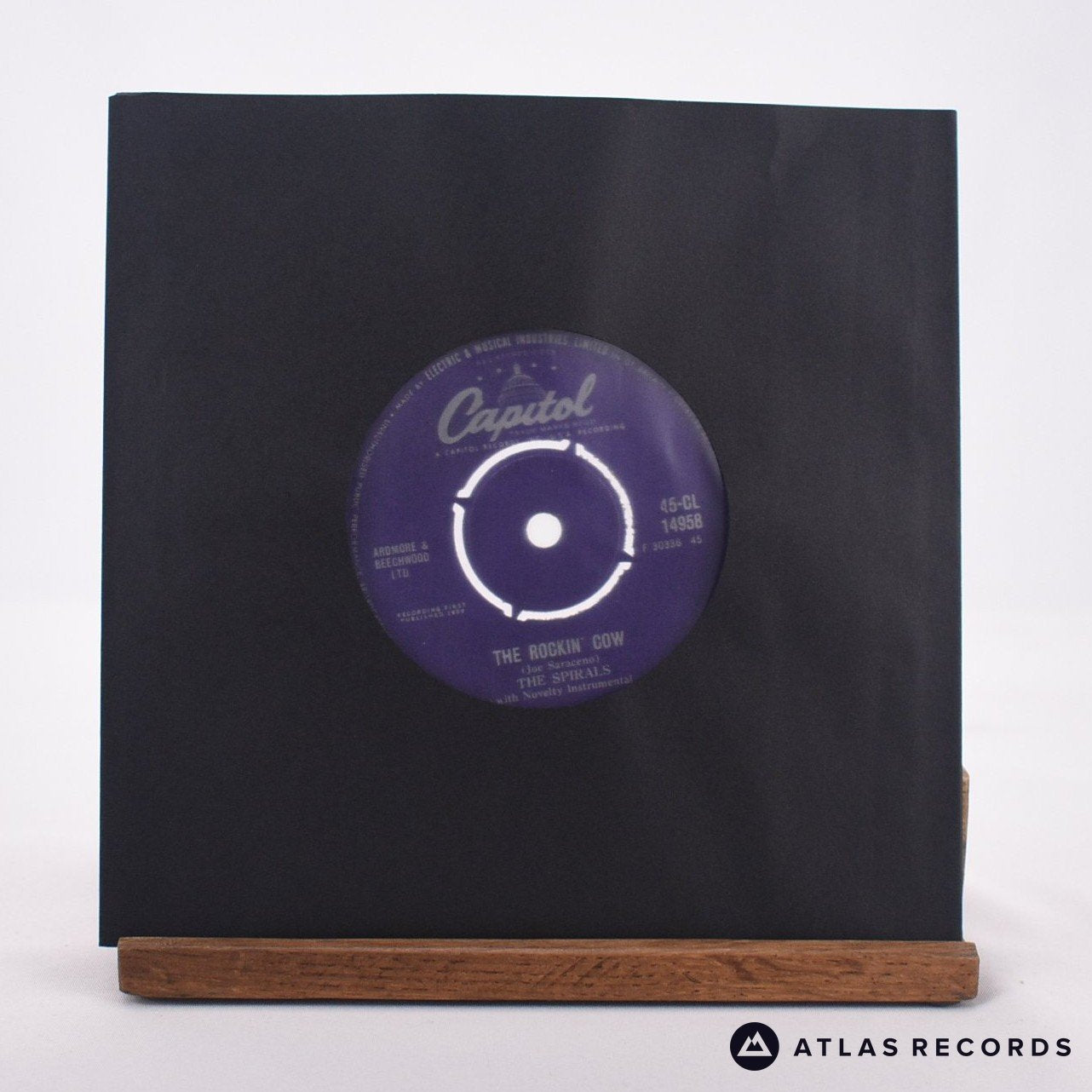 The Spirals The Rockin' Cow 7" Vinyl Record - In Sleeve