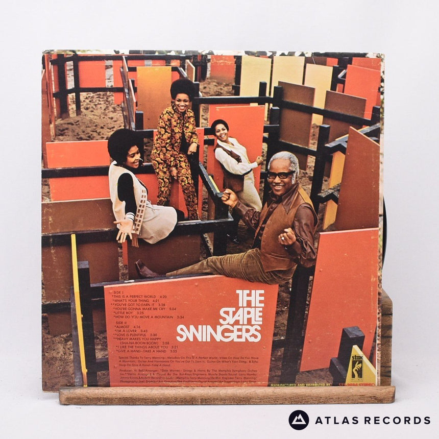 The Staple Singers - The Staple Swingers - Canada LP Vinyl Record - EX/EX