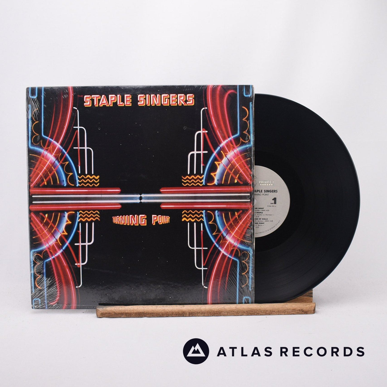 The Staple Singers Turning Point LP Vinyl Record - Front Cover & Record