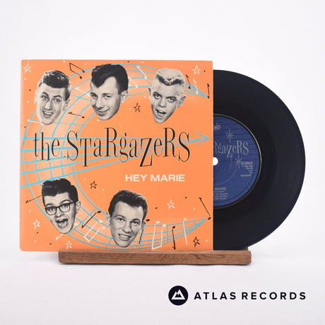 The Stargazers Hey Marie 7" Vinyl Record - Front Cover & Record