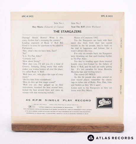 The Stargazers - Hey Marie - 7" Vinyl Record - EX/VG+