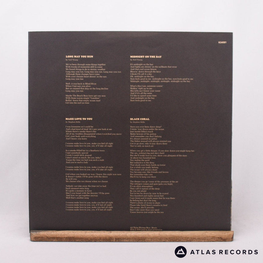 The Stills-Young Band - Long May You Run - A1 B1 LP Vinyl Record - EX/EX