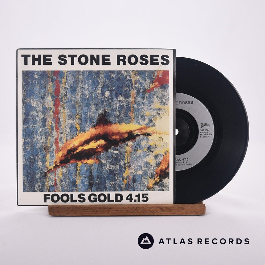 The Stone Roses Fools Gold 4.15 7" Vinyl Record - Front Cover & Record