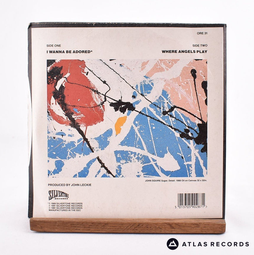 The Stone Roses - I Wanna Be Adored - 7" Vinyl Record - VG+/EX