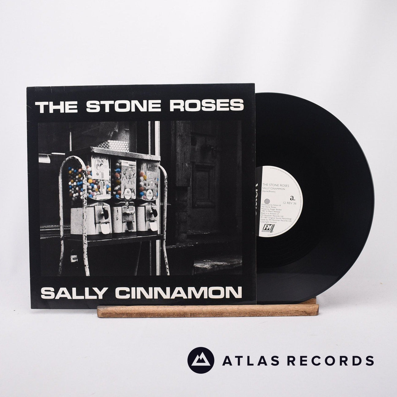 The Stone Roses Sally Cinnamon 12" Vinyl Record - Front Cover & Record