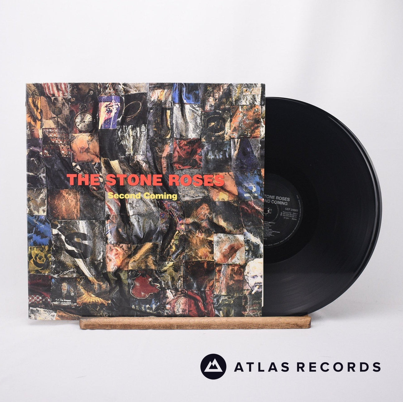 The Stone Roses Second Coming 2 x LP Vinyl Record - Front Cover & Record