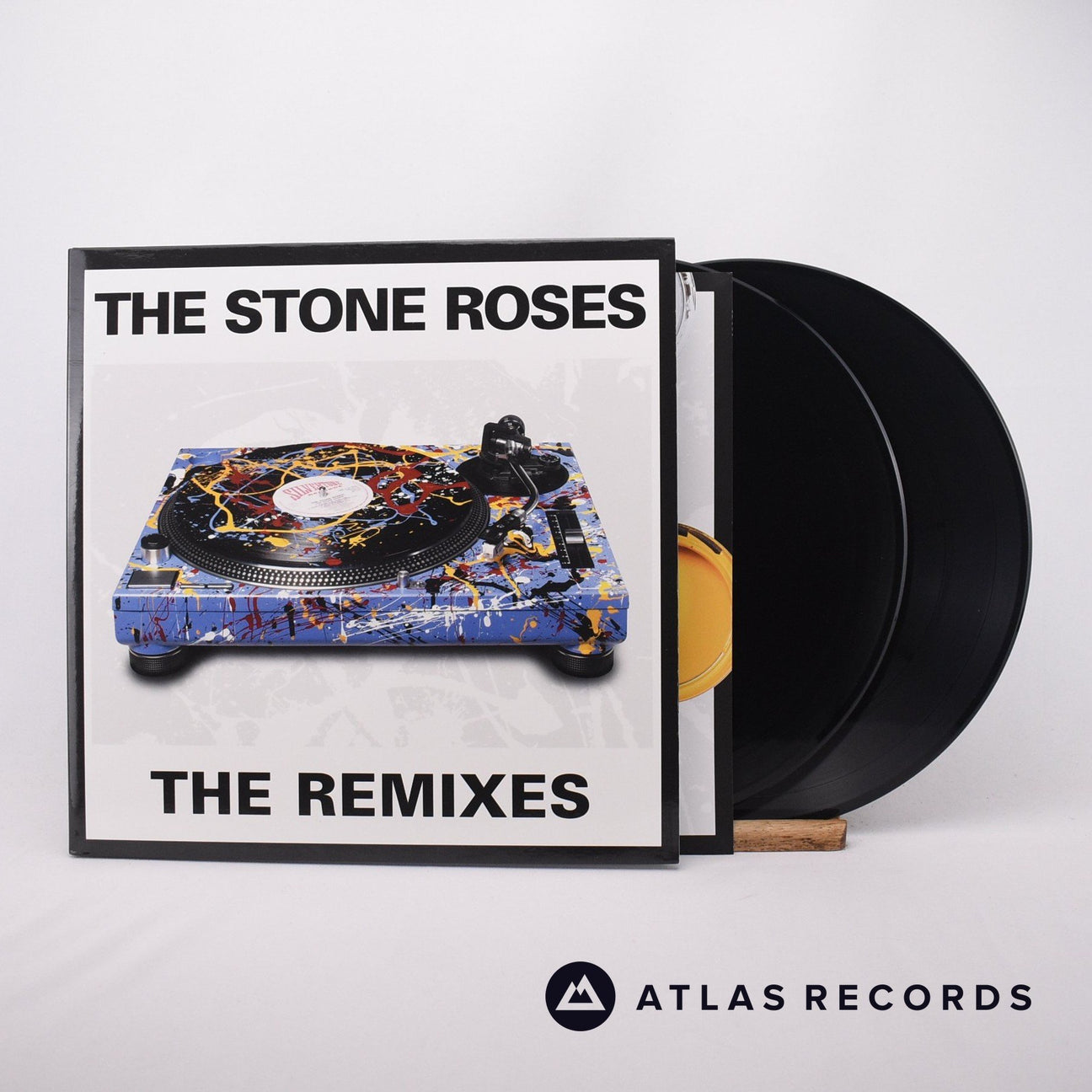 The Stone Roses The Remixes 2 x LP Vinyl Record - Front Cover & Record