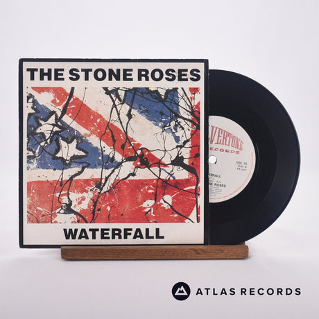 The Stone Roses Waterfall 7" Vinyl Record - Front Cover & Record