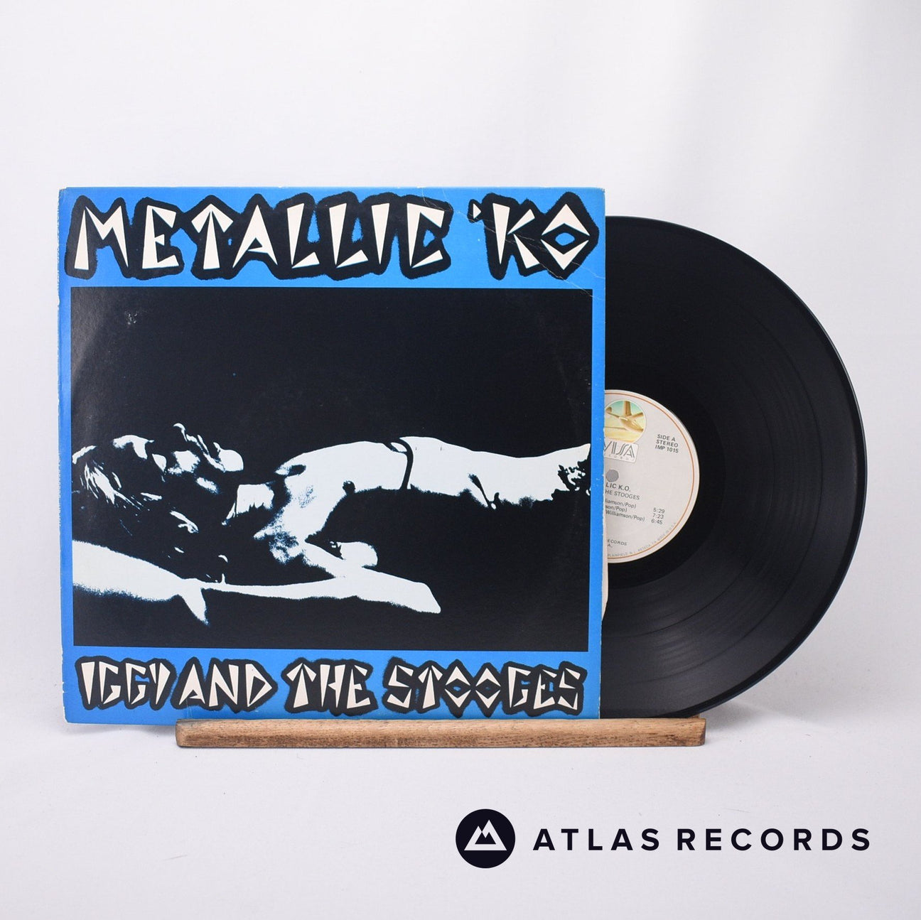 The Stooges Metallic 'KO LP Vinyl Record - Front Cover & Record