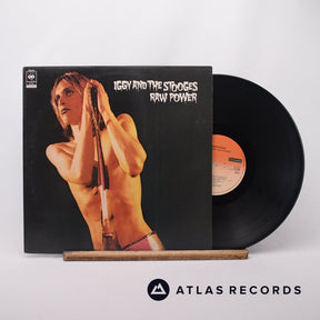 The Stooges Raw Power LP Vinyl Record - Front Cover & Record