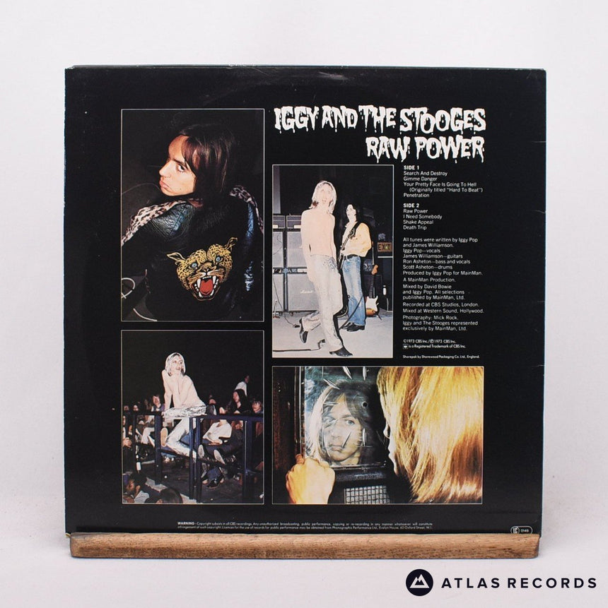 The Stooges - Raw Power - Reissue LP Vinyl Record - EX/EX
