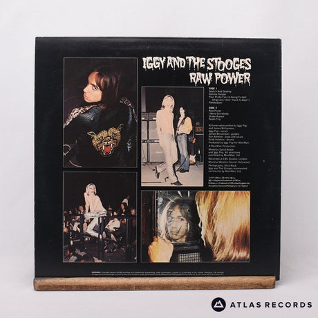 The Stooges - Raw Power - Reissue A-1 B-1 LP Vinyl Record - VG+/VG+
