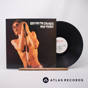 The Stooges Raw Power LP Vinyl Record - Front Cover & Record