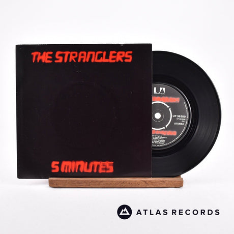 The Stranglers 5 Minutes 7" Vinyl Record - Front Cover & Record