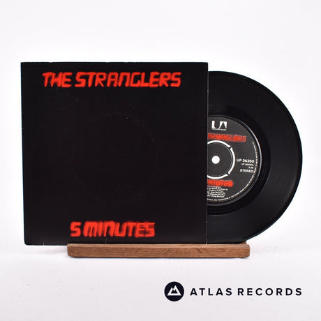 The Stranglers 5 Minutes 7" Vinyl Record - Front Cover & Record