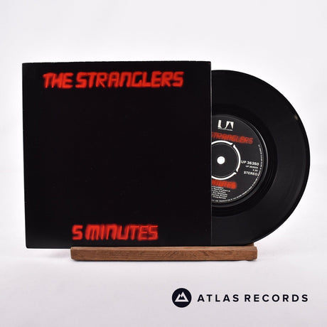 The Stranglers 5 Minutes 7" Vinyl Record - Front Cover & Record