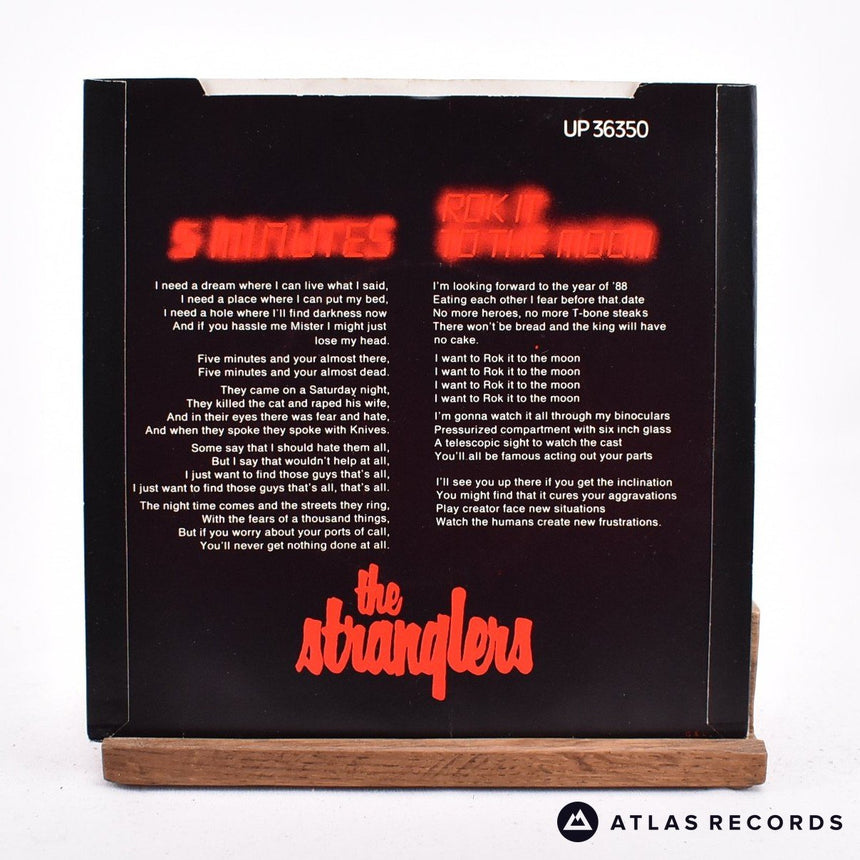 The Stranglers - 5 Minutes - 7" Vinyl Record - VG+/EX