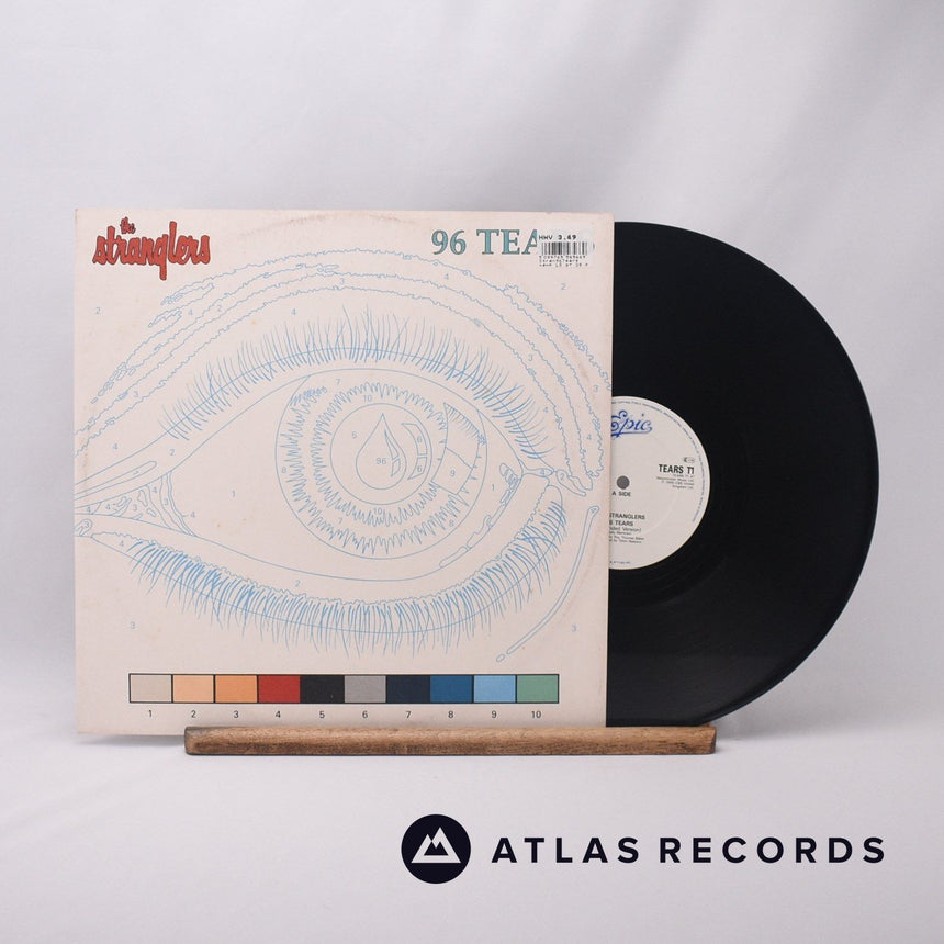 The Stranglers 96 Tears 12" Vinyl Record - Front Cover & Record
