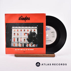 The Stranglers All Day And All Of The Night 7" Vinyl Record - Front Cover & Record