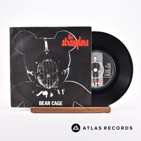 The Stranglers Bear Cage 7" Vinyl Record - Front Cover & Record