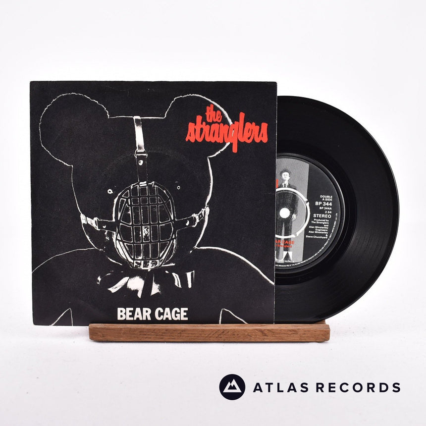 The Stranglers Bear Cage 7" Vinyl Record - Front Cover & Record