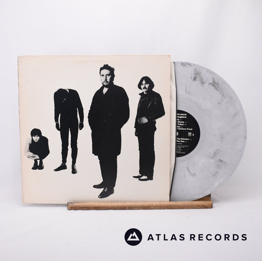 The Stranglers Black And White LP Vinyl Record - Front Cover & Record