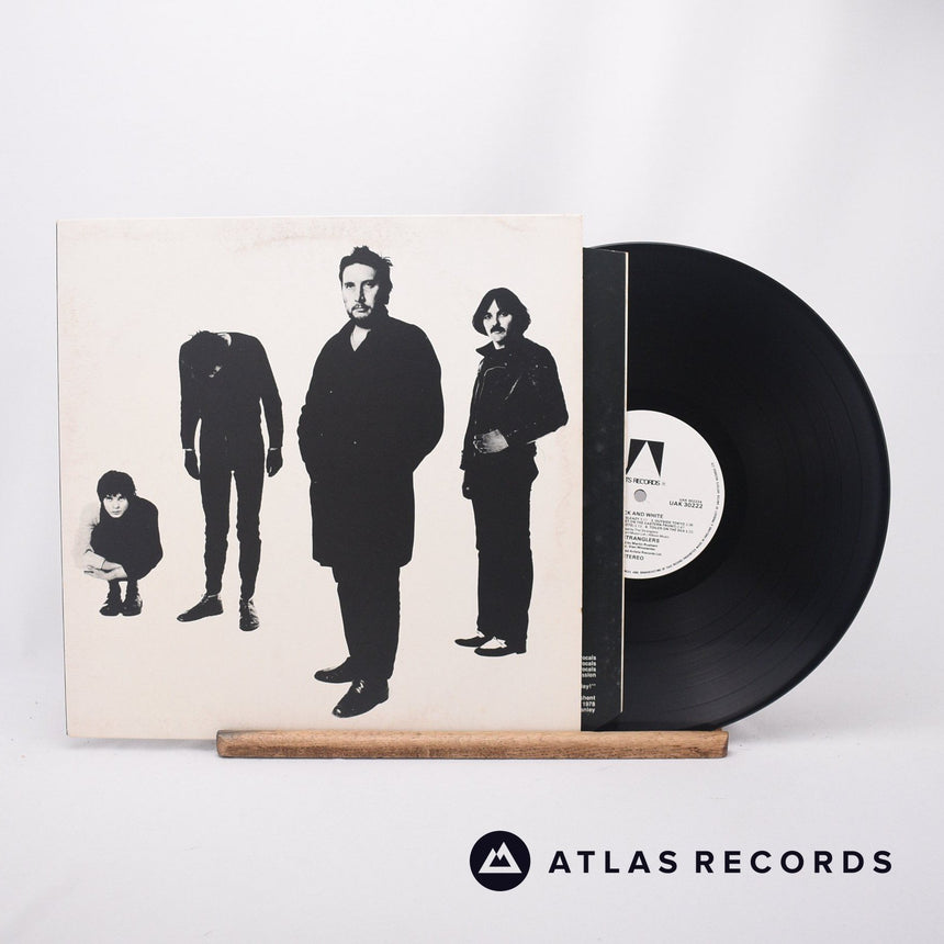 The Stranglers Black And White LP + 7" Vinyl Record - Front Cover & Record