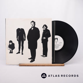 The Stranglers Black And White LP Vinyl Record - Front Cover & Record