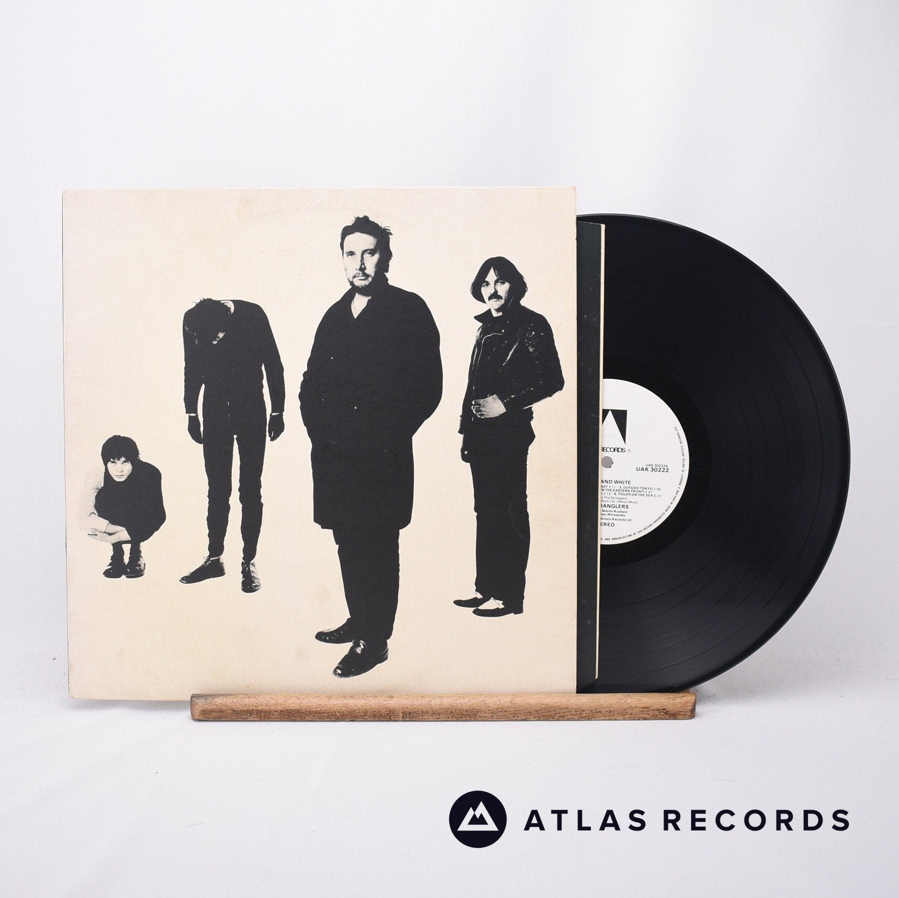 ストラングラーズ 　ブラック・アンド・ホワイト　LP日本盤　帯付 The Stranglers Black And White 国内盤 帯付き ストラングラーズ