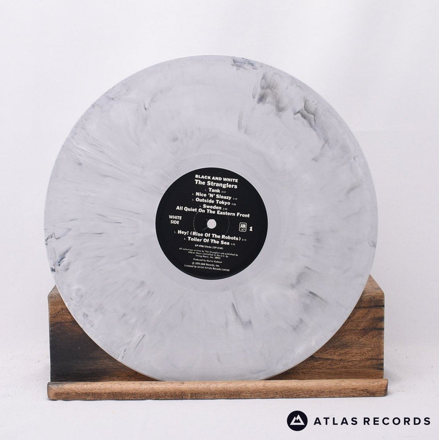 The Stranglers - Black And White - Grey Marbled K1 K3 LP Vinyl Record - VG+/NM