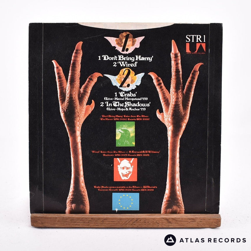 The Stranglers - Don't Bring Harry - 7" EP Vinyl Record - EX/VG+