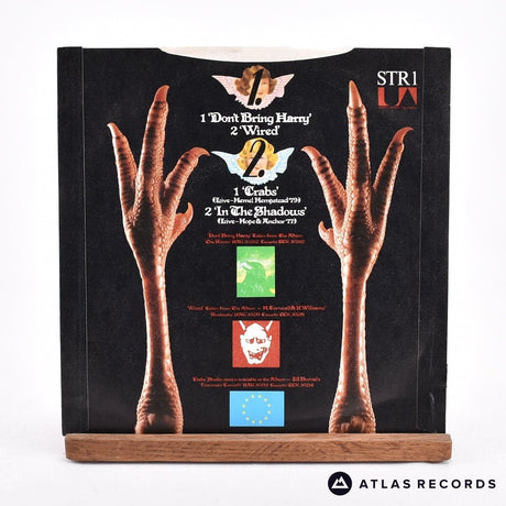 The Stranglers - Don't Bring Harry - 7" EP Vinyl Record - EX/EX