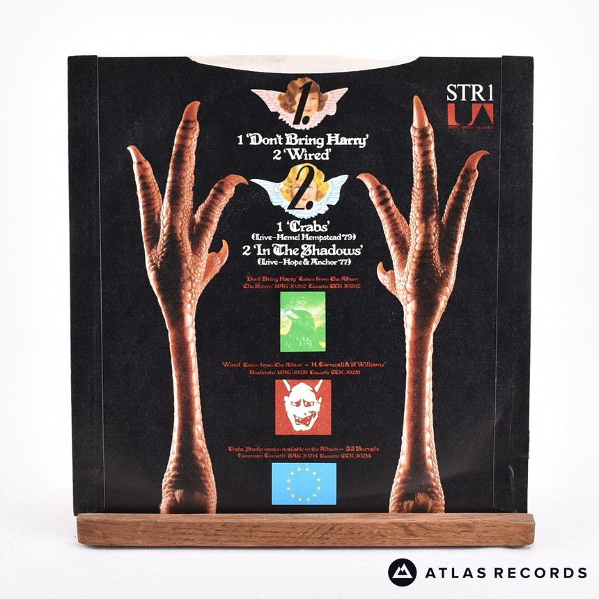 The Stranglers - Don't Bring Harry - 7" EP Vinyl Record - EX/EX