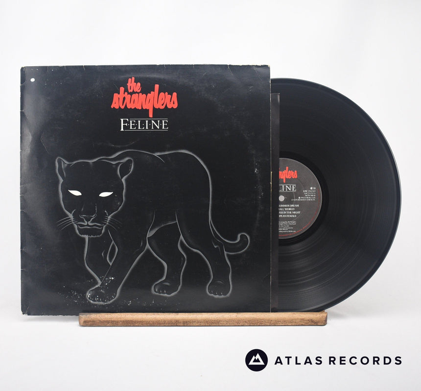 The Stranglers Feline LP Vinyl Record - Front Cover & Record