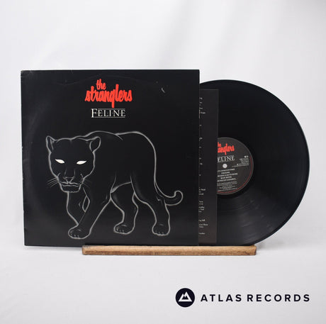The Stranglers Feline LP Vinyl Record - Front Cover & Record