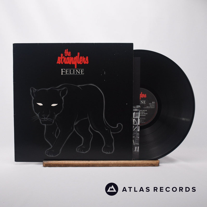 The Stranglers Feline LP Vinyl Record - Front Cover & Record