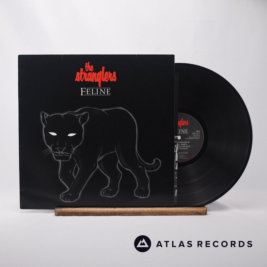 The Stranglers Feline LP Vinyl Record - Front Cover & Record