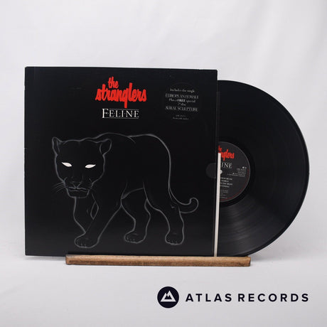 The Stranglers Feline 7" + LP Vinyl Record - Front Cover & Record