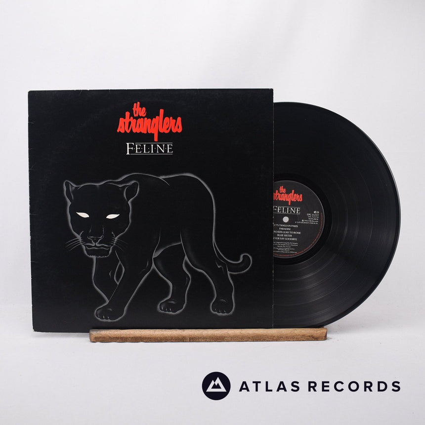 The Stranglers Feline LP Vinyl Record - Front Cover & Record