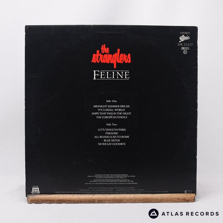 The Stranglers - Feline - Embossed Sleeve Townhouse LP Vinyl Record - VG+/VG+