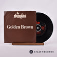 The Stranglers Golden Brown 7" Vinyl Record - Front Cover & Record