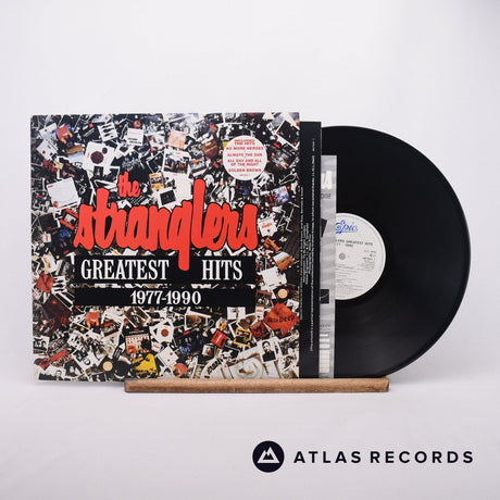The Stranglers Greatest Hits 1977-1990 LP Vinyl Record - Front Cover & Record