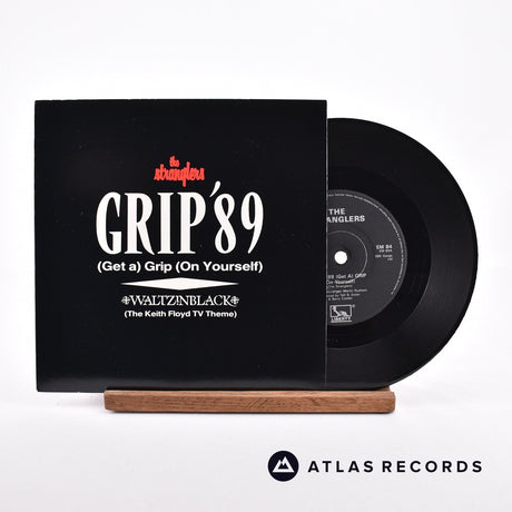 The Stranglers Grip '89 7" Vinyl Record - Front Cover & Record