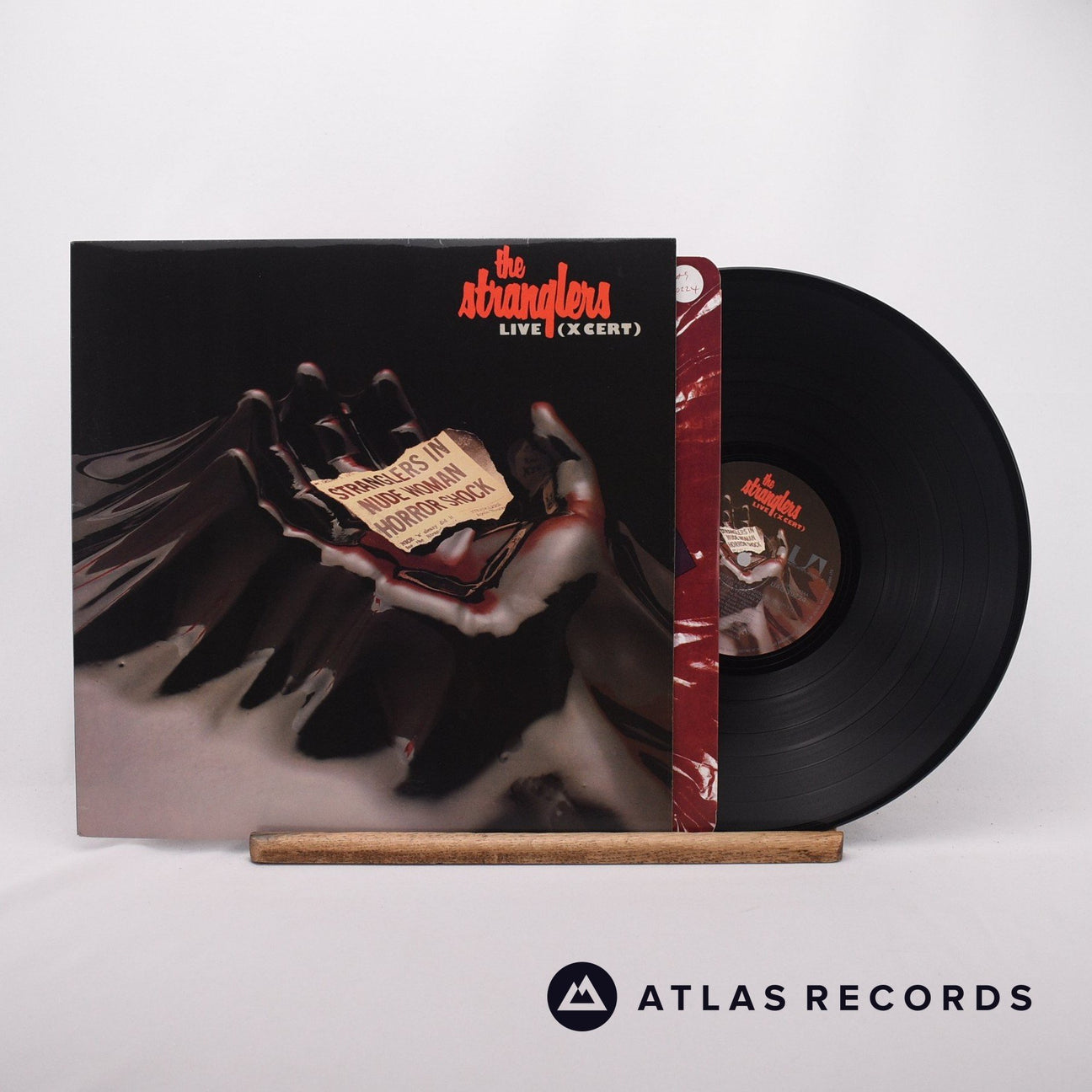 The Stranglers Live (X Cert) LP Vinyl Record - Front Cover & Record