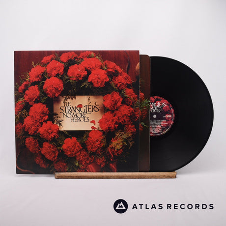 The Stranglers No More Heroes LP Vinyl Record - Front Cover & Record