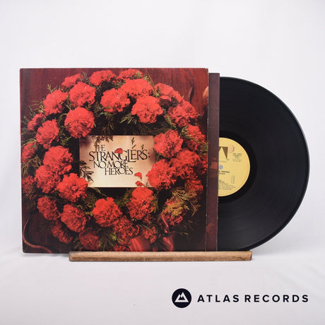 The Stranglers No More Heroes LP Vinyl Record - Front Cover & Record