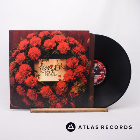 The Stranglers No More Heroes LP Vinyl Record - Front Cover & Record