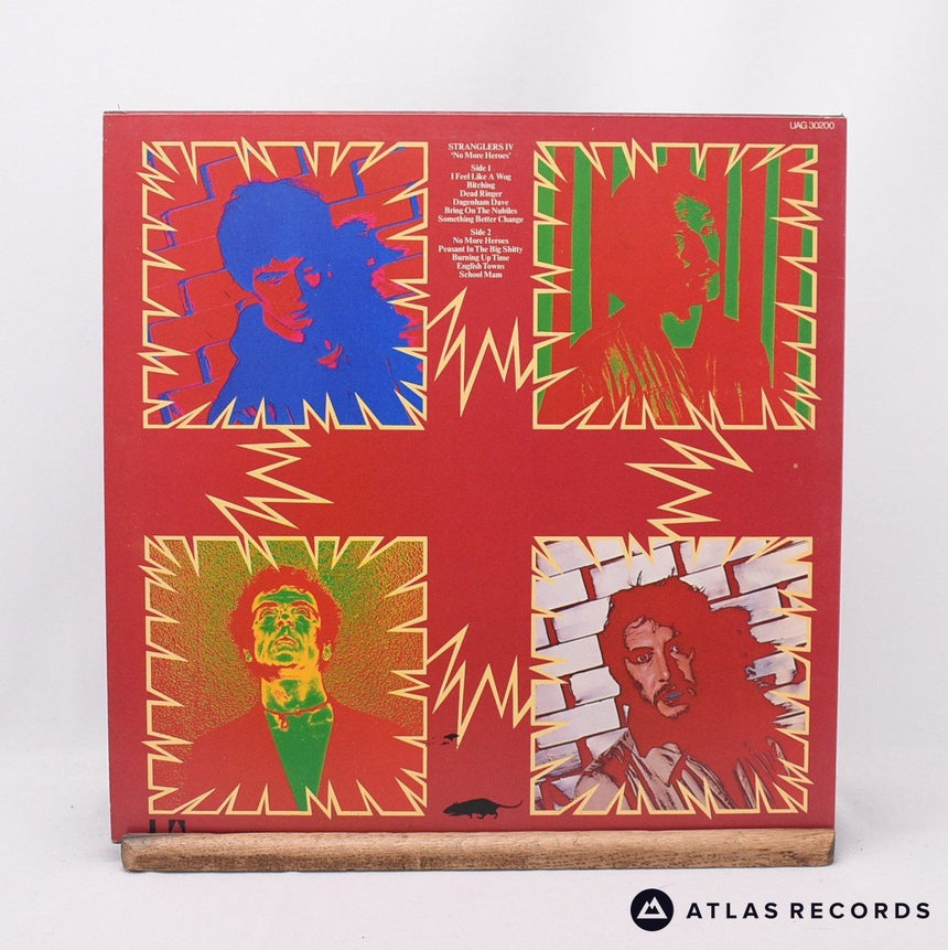 The Stranglers - No More Heroes - First Uk Press A-1 B-1 LP Vinyl Record - EX/EX