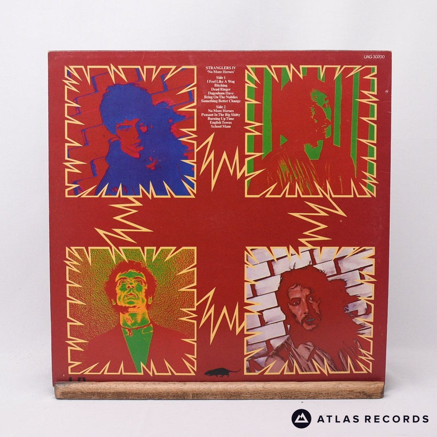 The Stranglers - No More Heroes - First Uk Press LP Vinyl Record - VG+/VG+