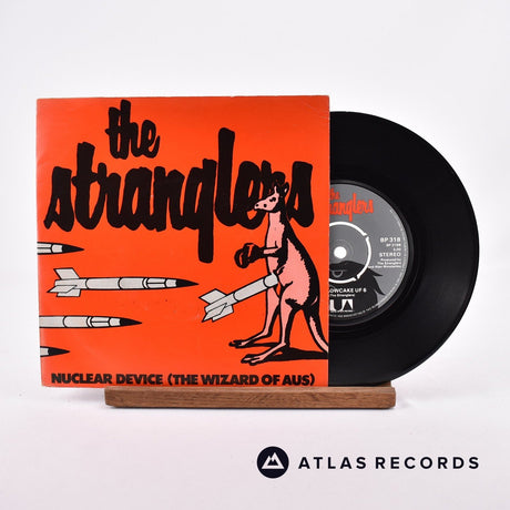 The Stranglers Nuclear Device 7" Vinyl Record - Front Cover & Record